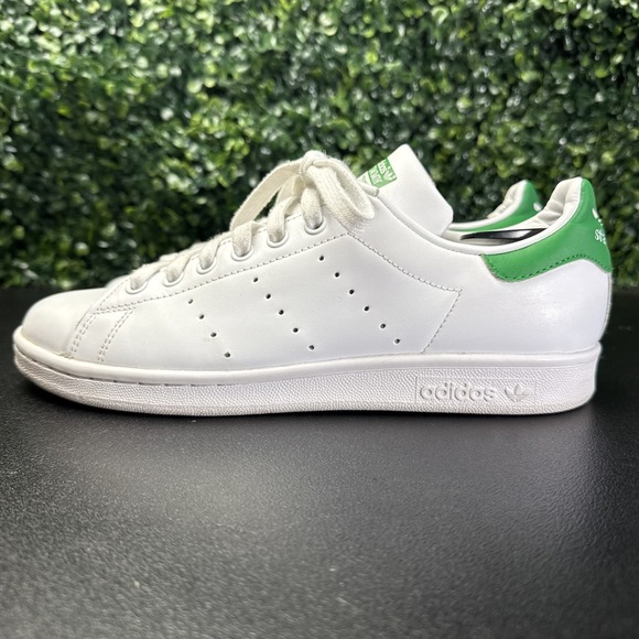 adidas Other - adidas Stan Smith Men's White Green Leather Sneakers Size 8 Breathable